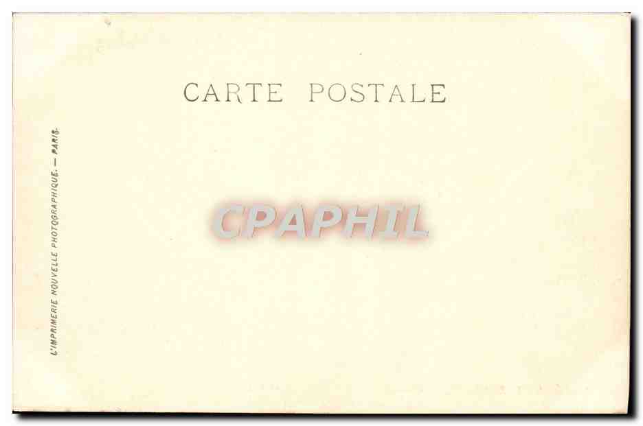 CPA Musee De Versailles Charlemagne Recoit a Paderborn la soumission de Witkind — Rückseite