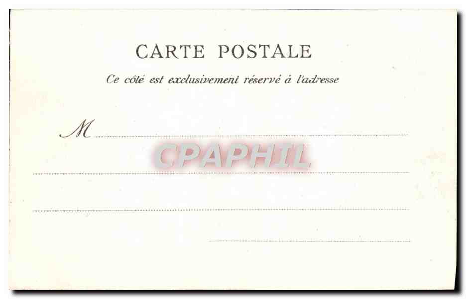 CPA Parc De Versailles Perspective Du Tapis Vert Et Du Palais — Verso
