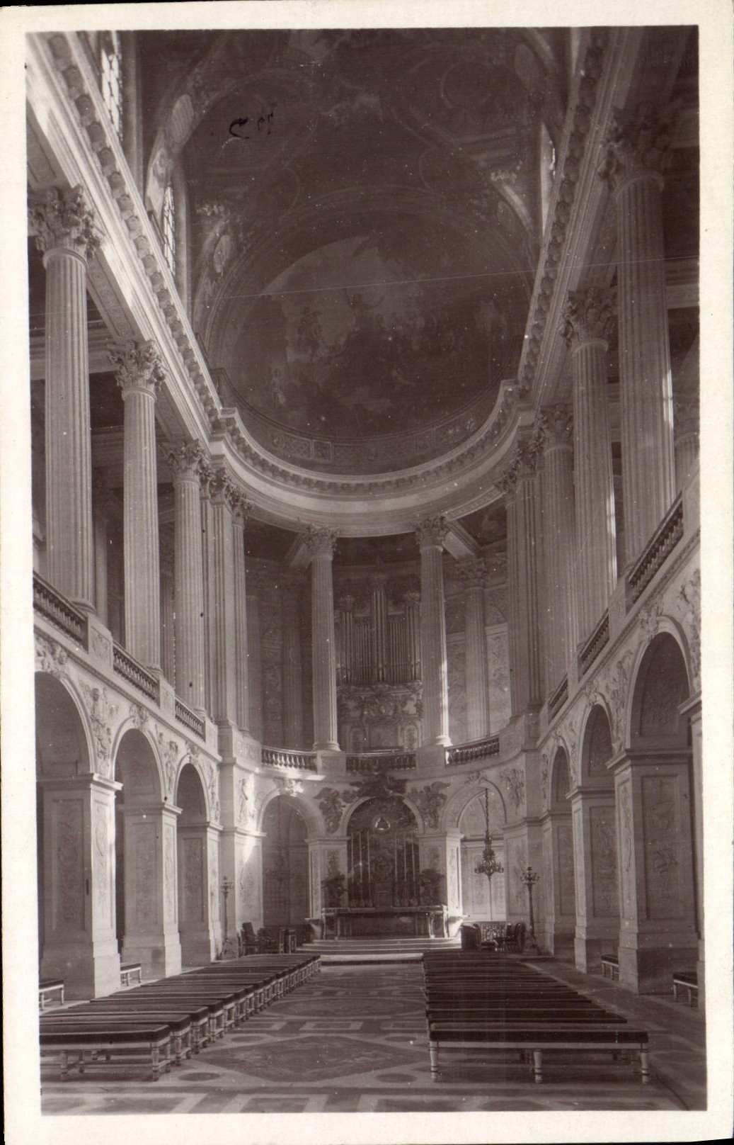 CPA Versailles La chapelle Orgue