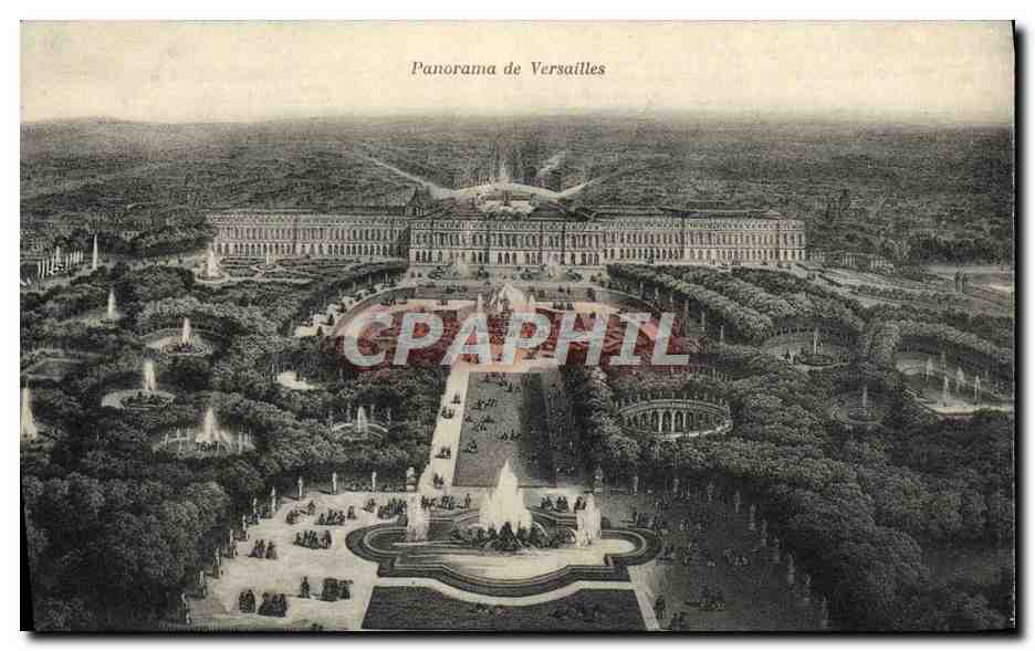 CPA Panorama De Versailles