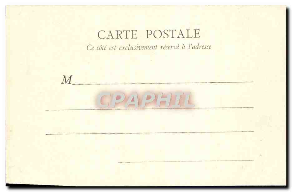 CPA La Chapelle Du Palais De Versailles — Verso