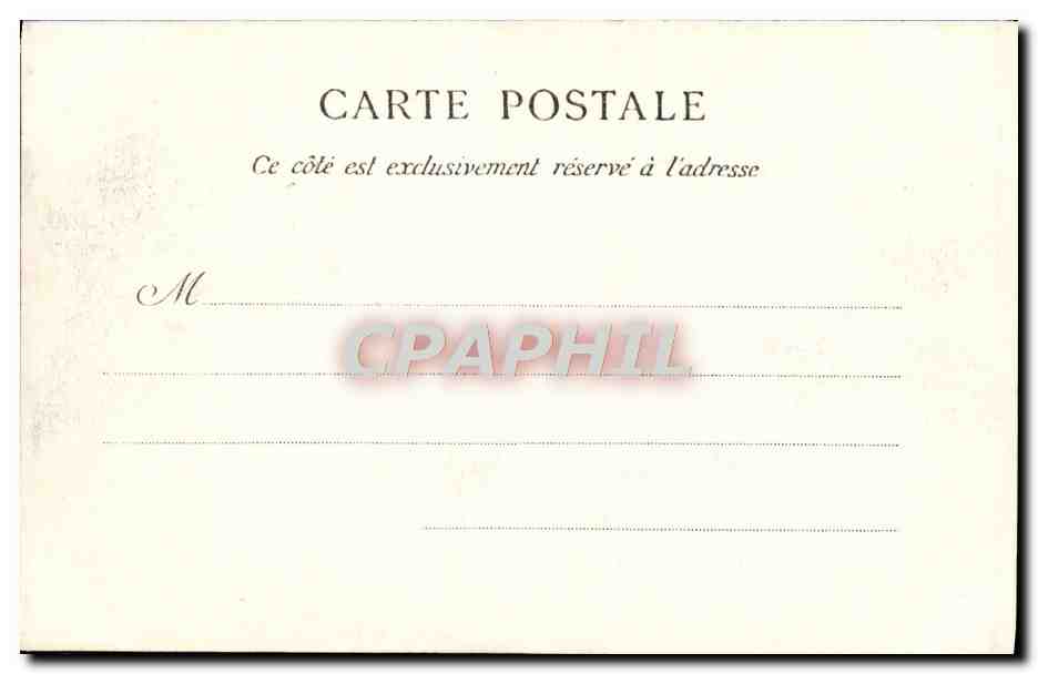 CPA Parc de Versailles Bosquet Des Bains — Verso