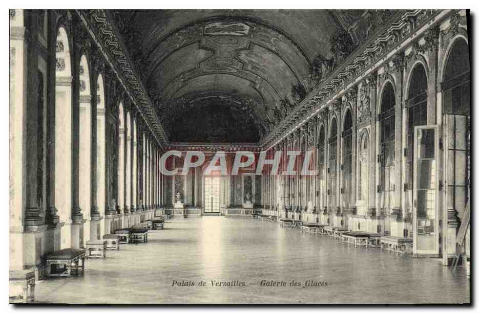 CPA Palais De Versailles Gaterie Des Glaces