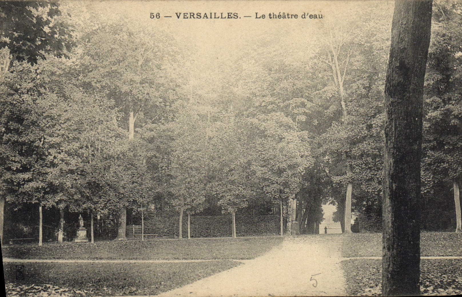 CPA Versailles Le Theatre D'Eau