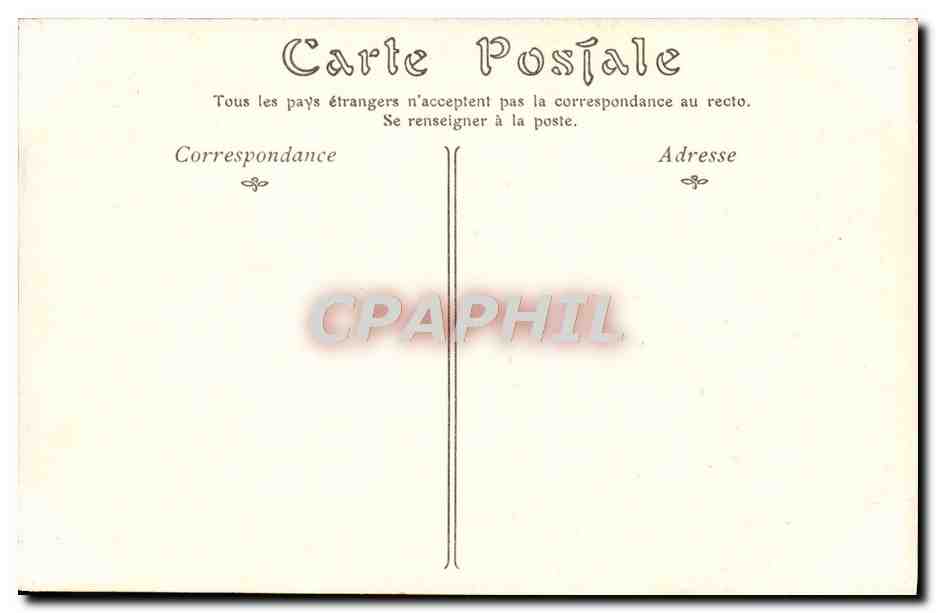 CPA Compiegne Hotel De Ville Peinture De Fournier Saloveze Le major Othenin defendant Compiegne contre les allies  — Rückseite