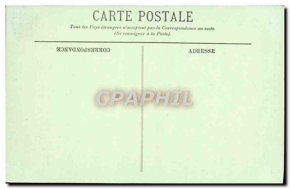 CPA Fontainebleau Le Palais Berceau Du Roi De Rome — Rückseite