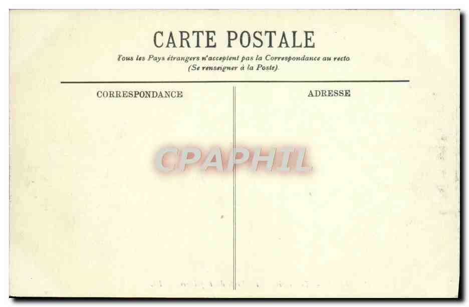 Fontainebleau — Le Palais — La Porte du Baptistère — LL. — Verso