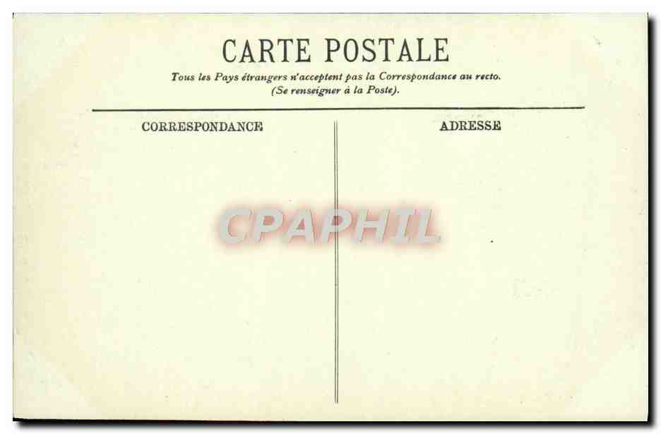 Fontainebleau — La Forêt — La Casquette du Jockey — LL. — N° 335 — Verso