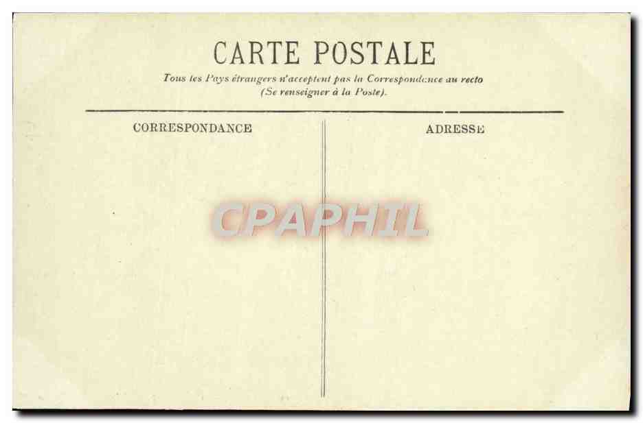 Fontainebleau — El Bosque — Las Gorges d'Apresmont — El Elefante — LL. — N° 319 — Reverso