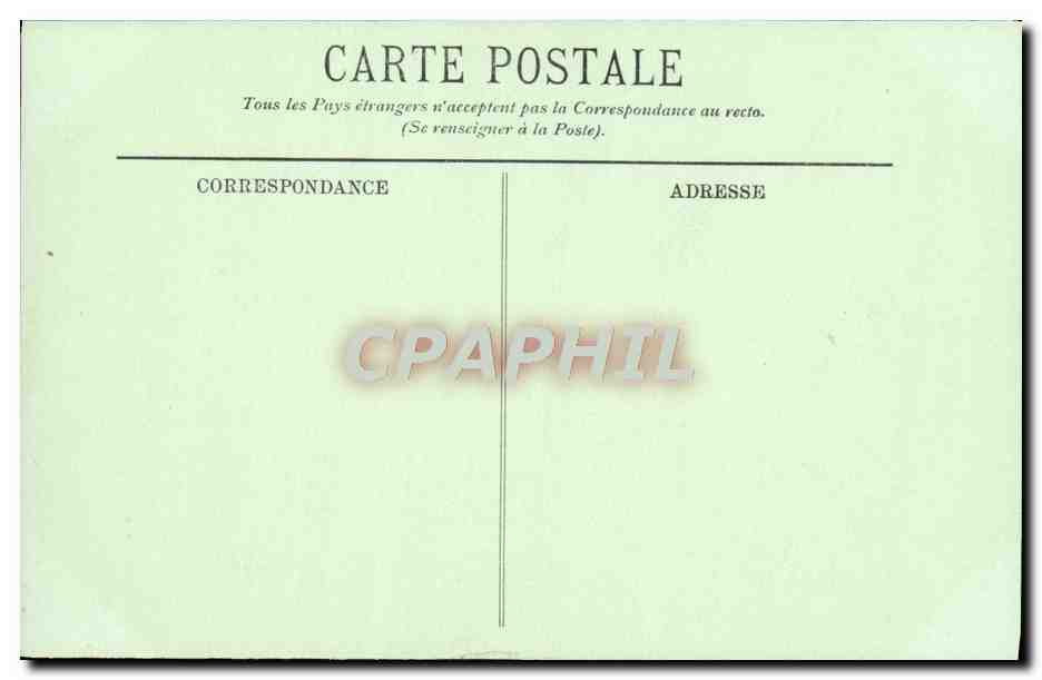 Fontainebleau — Die Wälder — La Mare de Franchard — LL. — Rückseite