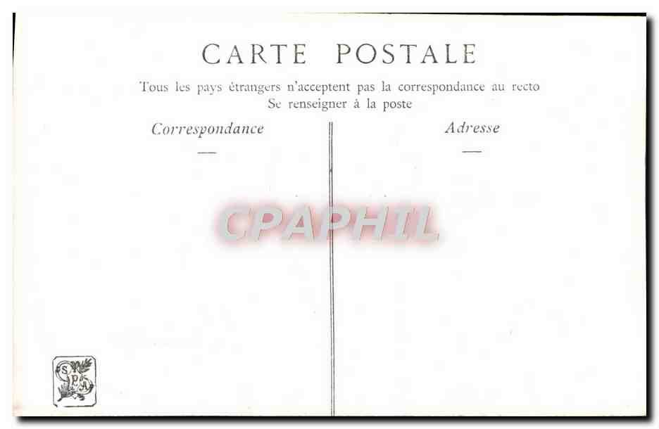 CPA Salon 1906 La Recherche Du Petit Frere par Georges Iselin — Rückseite