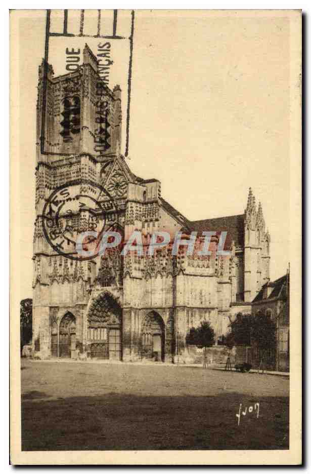 CPA Auxerre La Cathedrale St Etienne
