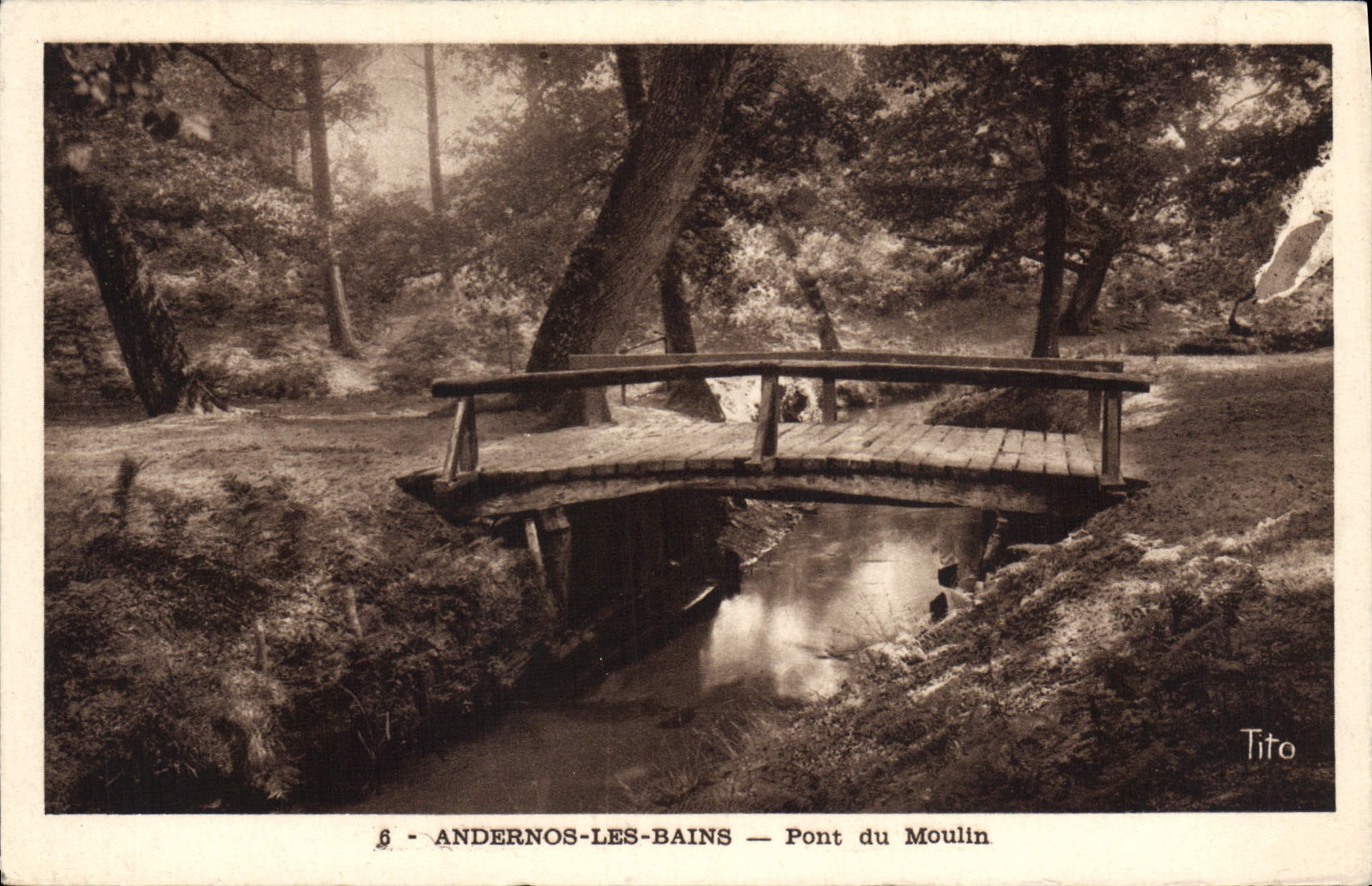 Andernos-les-Bains — Pont du Moulin — Tito