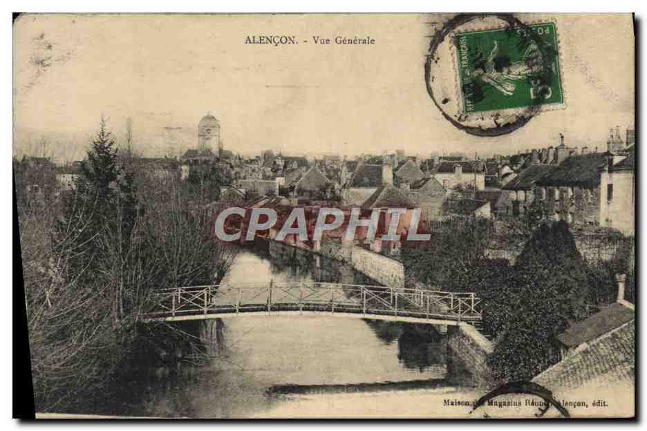 CPA Alencon Vue Generale