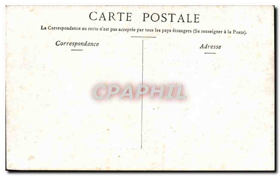 CPA Arcachon Un Coin De La Plage — Rückseite