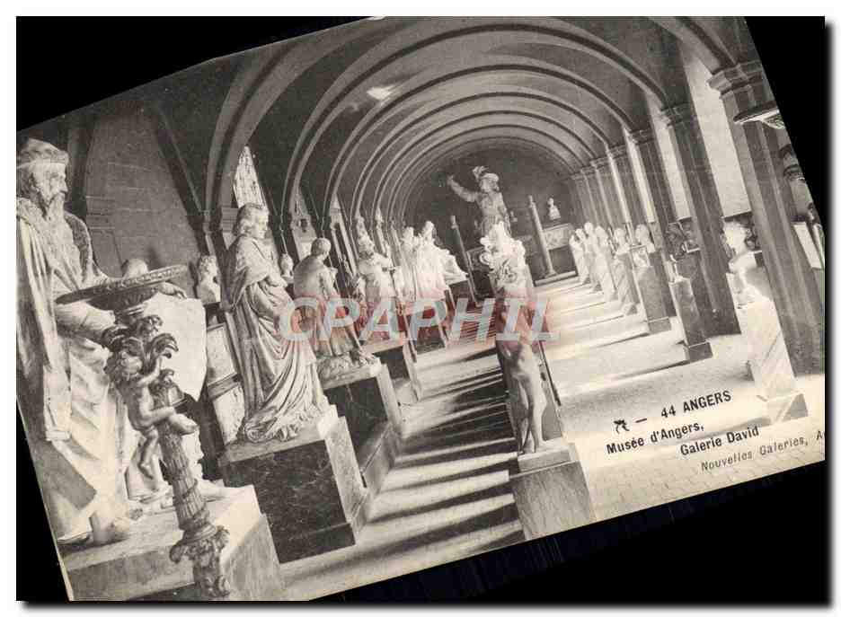 CPA Angers Musee D'Angers Galerie David