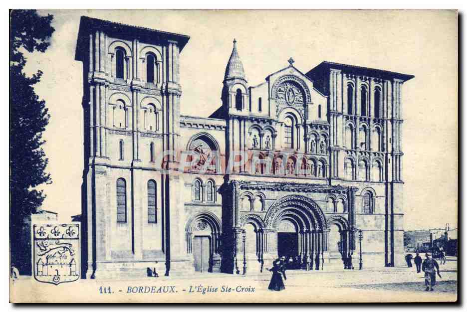CPA Bordeaux L'Eglise Ste Croix