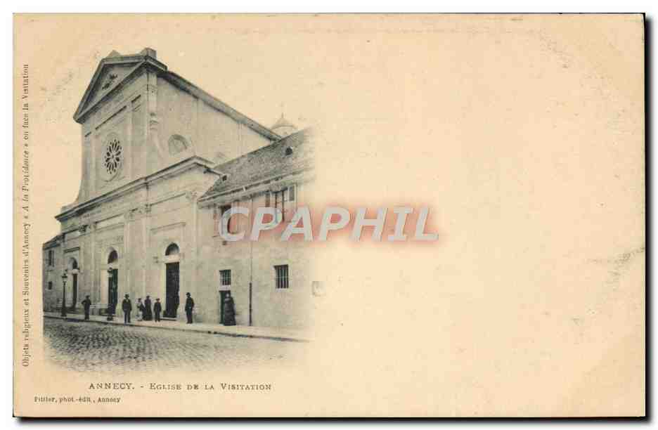Annecy - Église de la Visitation — éditeur Pitiler, phot. 448, Annecy