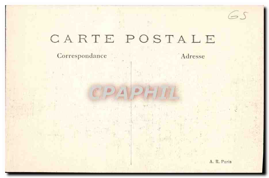 Arras — Aspect de la place de la Gare après le bombardement — A. R. — Rückseite