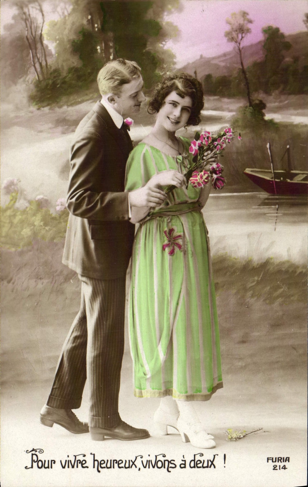 CPA Fantaisie Femme