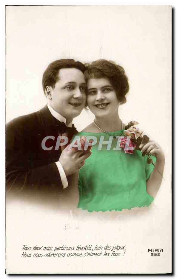 CPA Fantaisie Femme