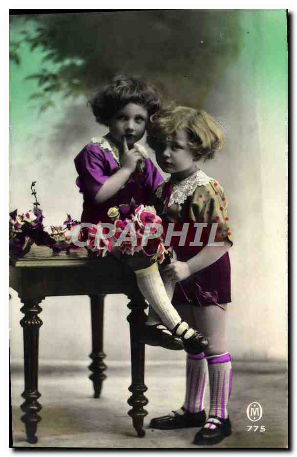 CPA Fantaisie Enfants