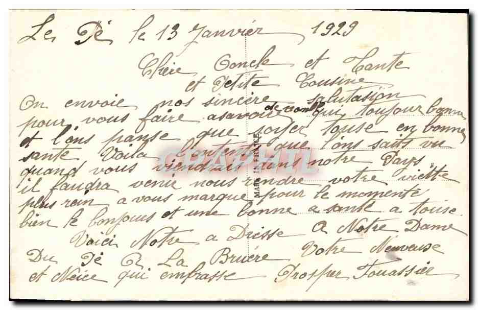 CPA Fantaisie Enfants — Rückseite
