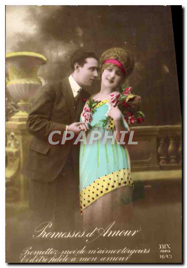 CPA Fantaisie Femme