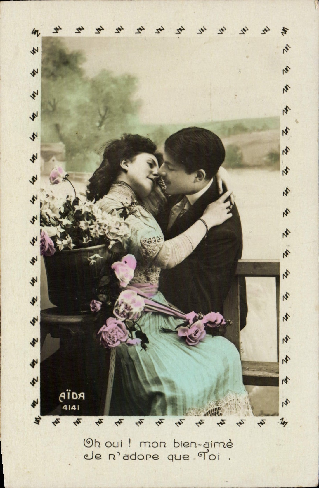 CPA Fantaisie Femme