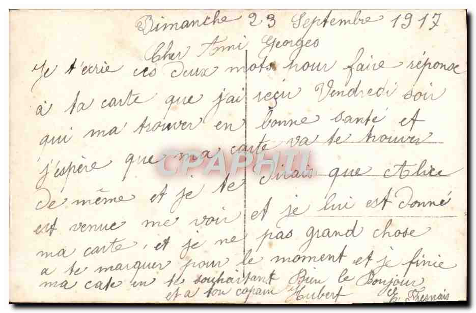 Jeune femme avec roses — E.J.M. 215 — Rückseite