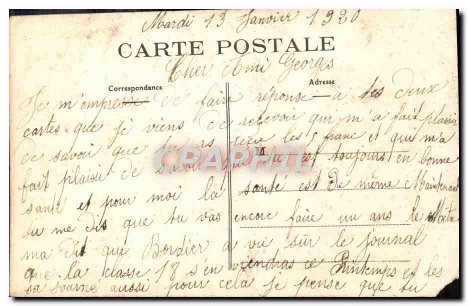 CPA Fantaisie Fleurs  — Verso