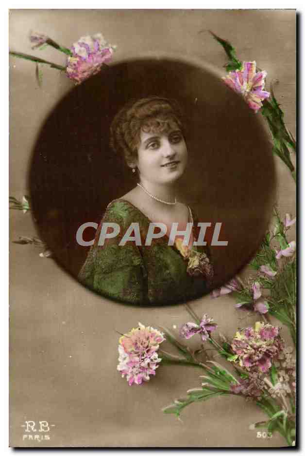 CPA Fantaisie Femme 