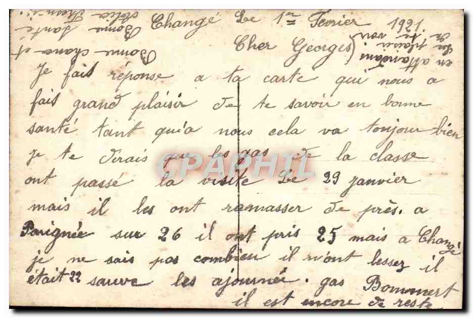 CPA Fantaisie Fleurs Enfant — Rückseite