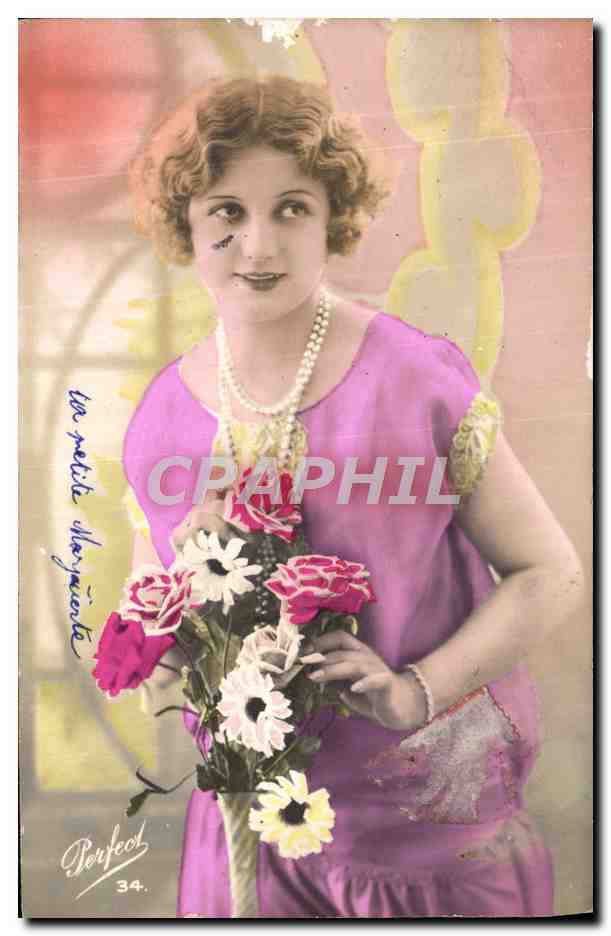 CPA Fantaisie Femme 