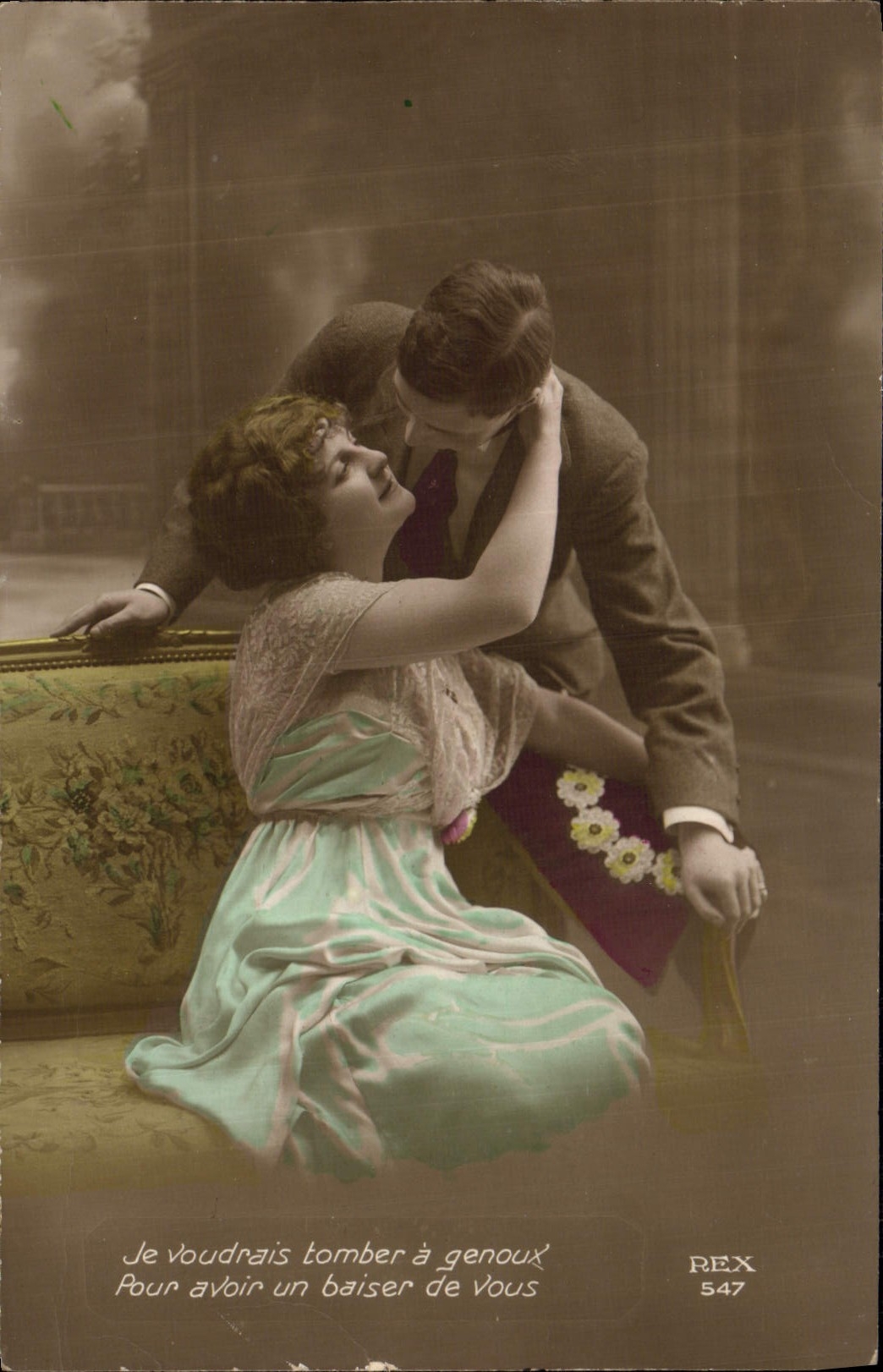 CPA Fantaisie Femme 