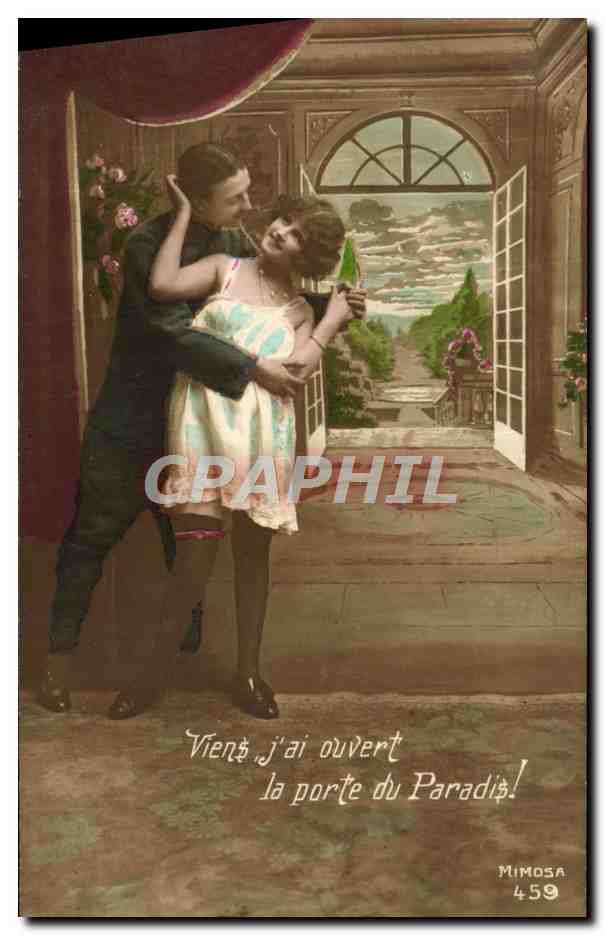 CPA Fantaisie Femme 