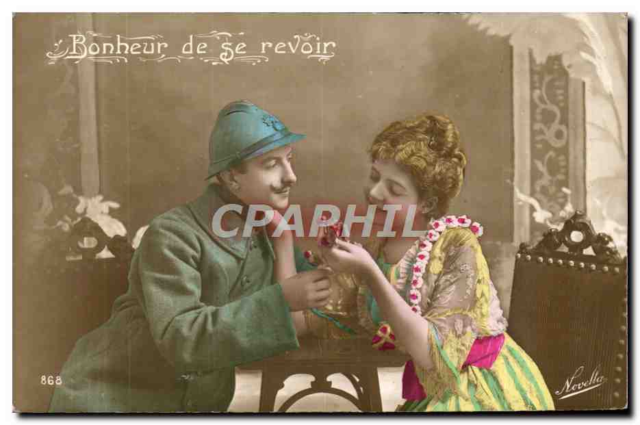 CPA Fantaisie Femme Soldat Militaria