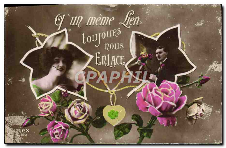 CPA Fantaisie Femme Fleurs 