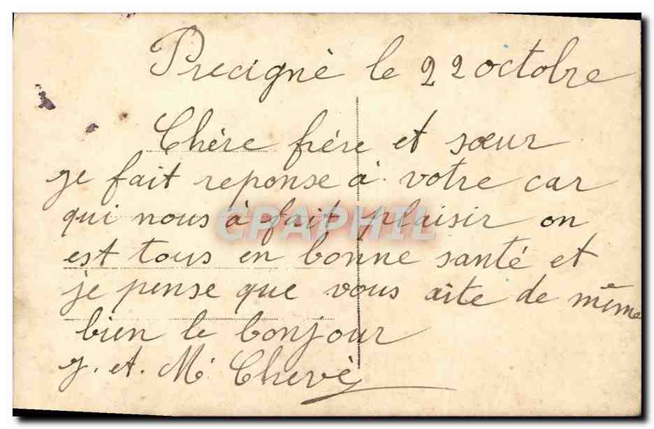CPA Fantaisie Femme Au bord de l'etang — Rückseite