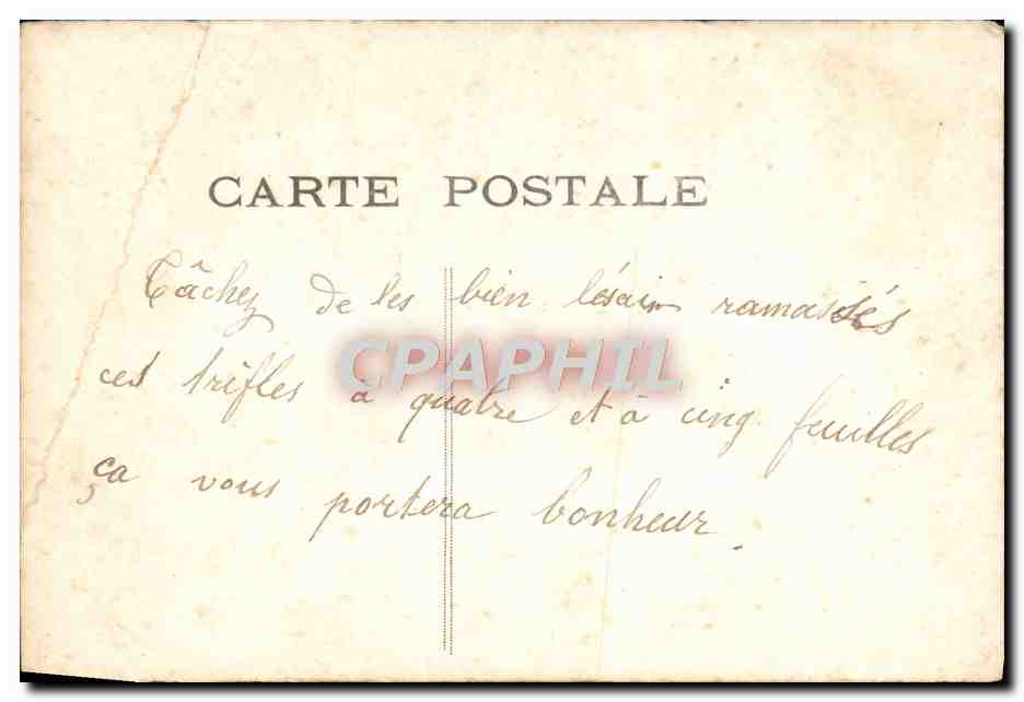 CPA Fantaisie Femme Soldat Militaria — Verso
