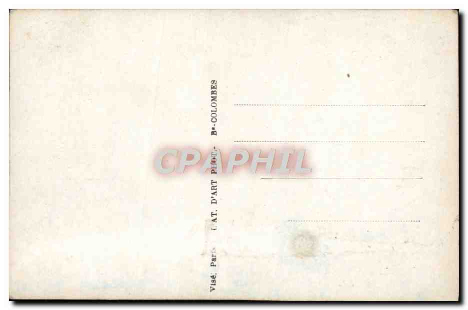 CPA Fantaisie Femme Soldat Militaria — Rückseite