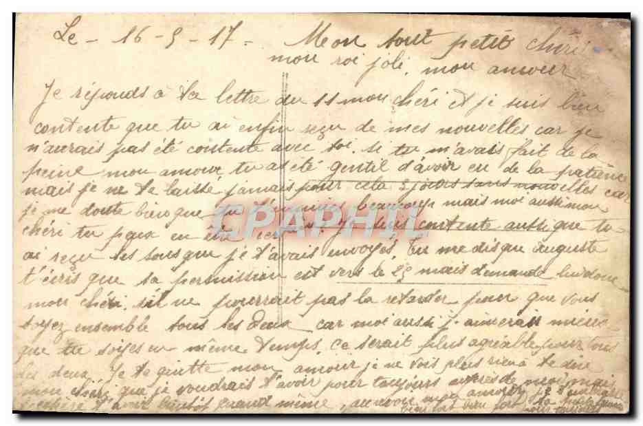 CPA Fantaisie Femme Les fraises — Back