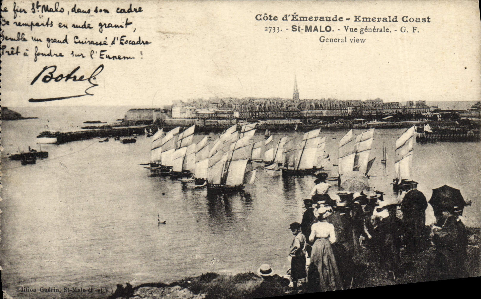 St-Malo - Vista generale - Edizione Guérin, St-Malo (J.-et-V.)