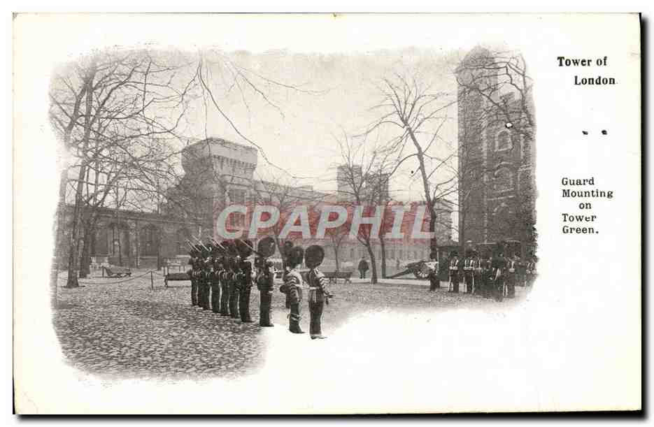 CPA Tower Of London Guard Mounting of Tower Green