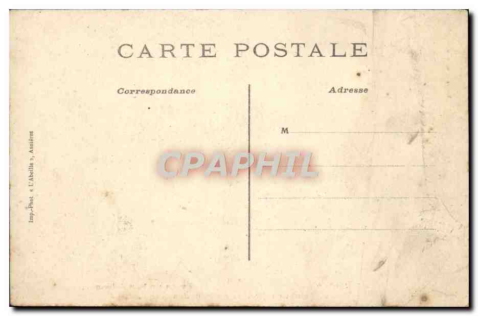 CPA En ballade  — Rückseite