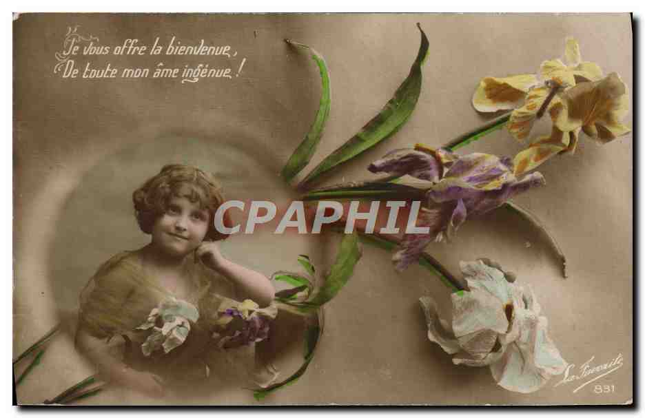 CPA Fantaisie Enfant