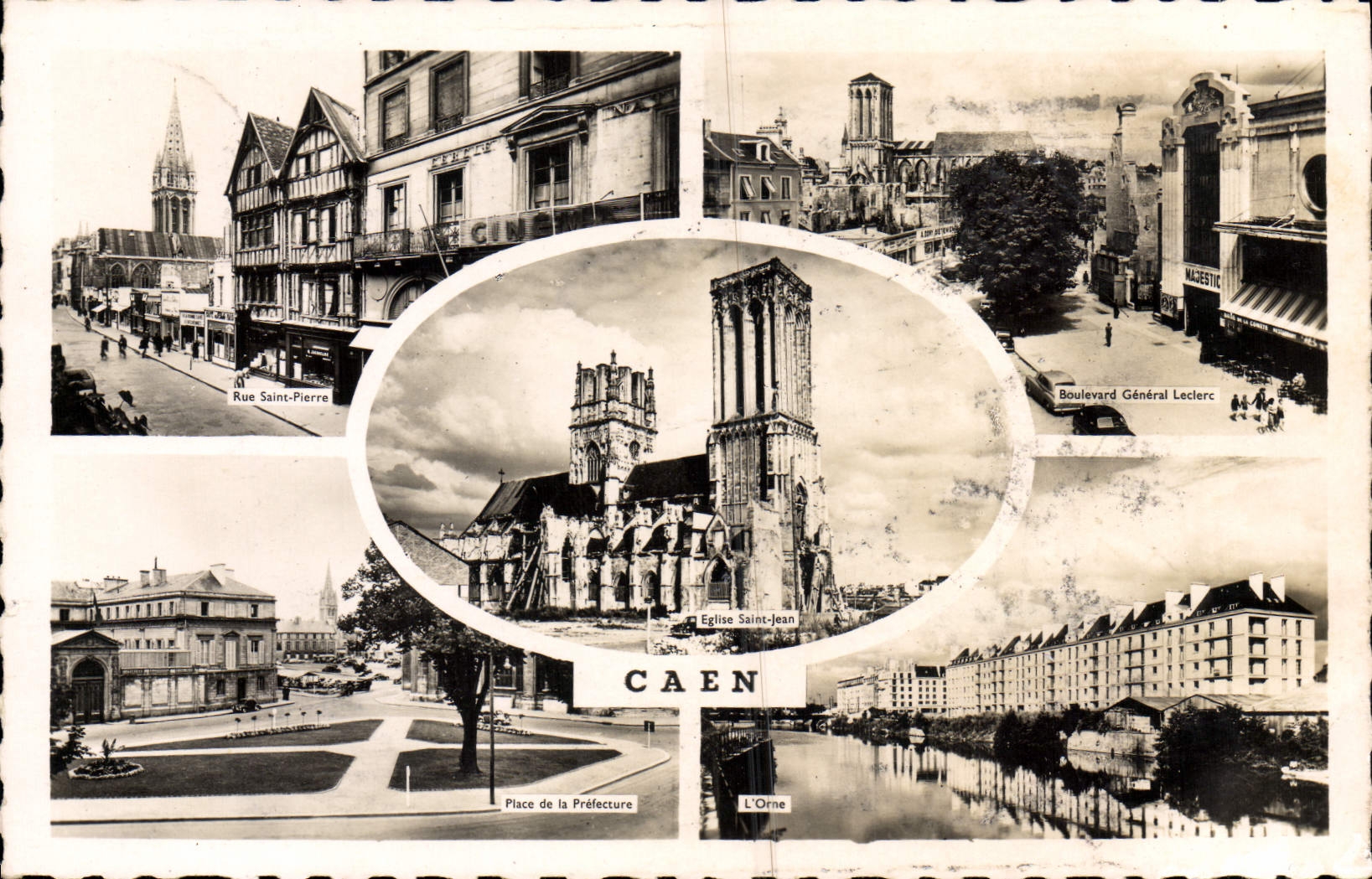 Caen — Vue panoramique — Artaud père et fils, Nantes