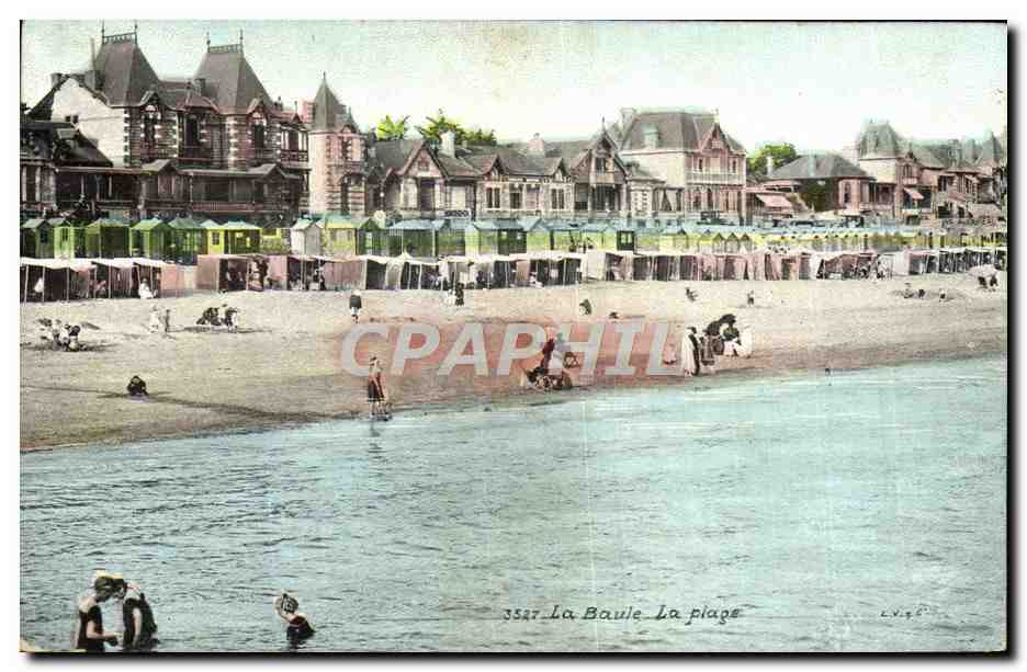 CPA La Baule La plage 