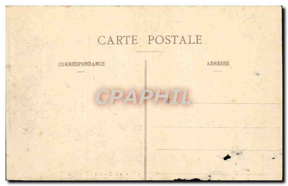 CPA La Baule Place de la Chapelle — Rückseite