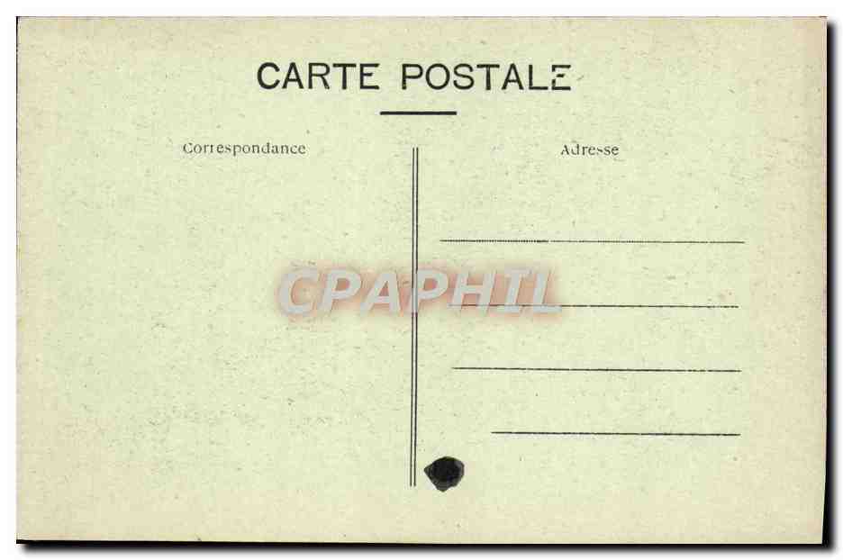 CPA Contrexevilie Les Anciennes Galeries — Verso